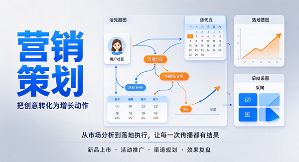 汉台区营销策划